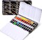 Artist Watercolor Paint Set,48 Vibrant Colors in Portable Box, Great Lightfastness, Perfect Travel Professional Watercolor Set for Artists, Beginners, Adults